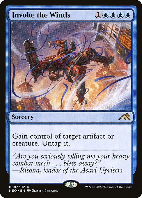 Invoke the Winds NEO #58 Non-Foil