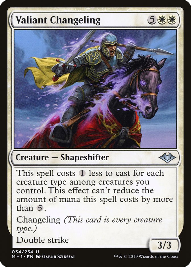 Valiant Changeling (MH1 34)