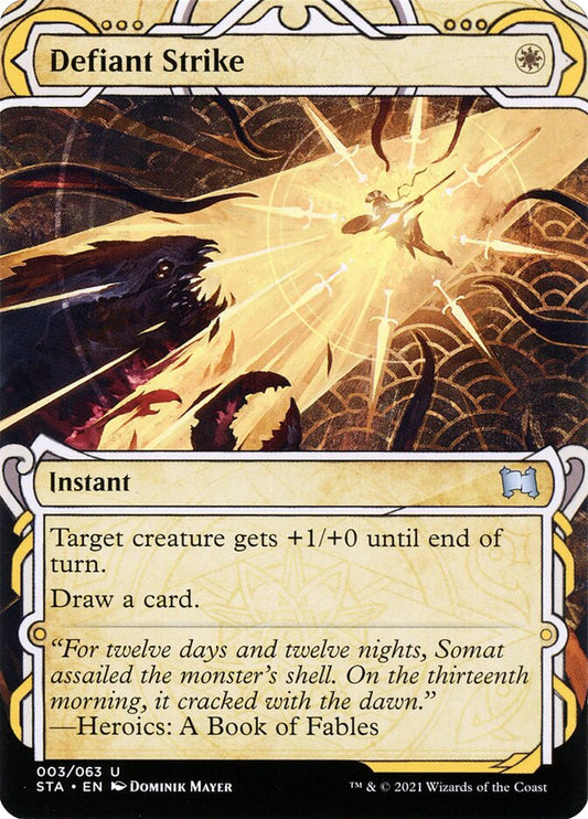 Defiant Strike - 3 (Etched Foil)