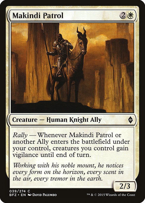 Makindi Patrol - 39 (Normal) Near Mint_Non-Foil