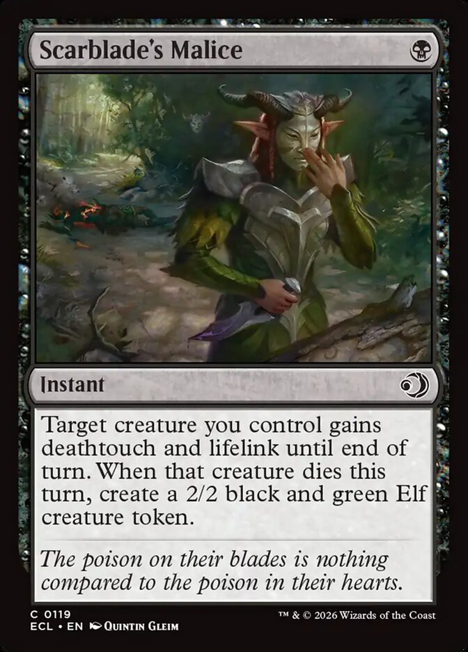 Scarblade's Malice - 119 (Foil)