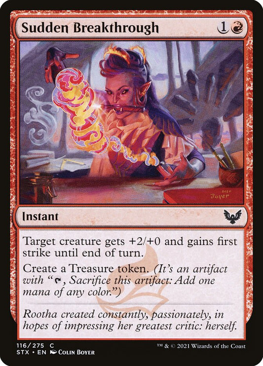 Sudden Breakthrough - 116 (Foil)