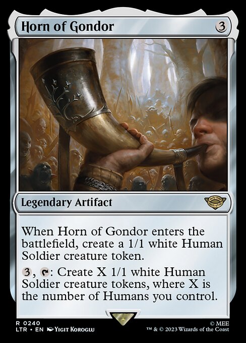 Horn of Gondor - 240 (Normal) Near Mint_Non-Foil