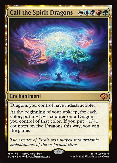 Call the Spirit Dragons - 174 (Normal) Near Mint_Non-Foil