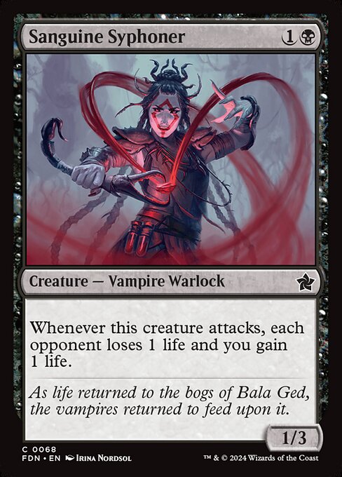 Sanguine Syphoner (Non Foil) near_mint