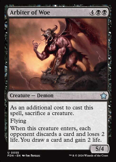 Arbiter of Woe (Non Foil) near_mint