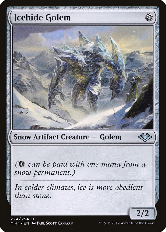 Icehide Golem (MH1 224)