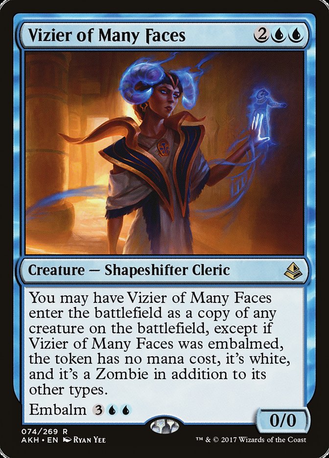 Vizier of Many Faces - 74 (Foil)