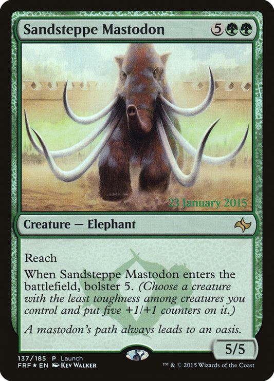 Sandsteppe Mastodon - 137 (Foil)