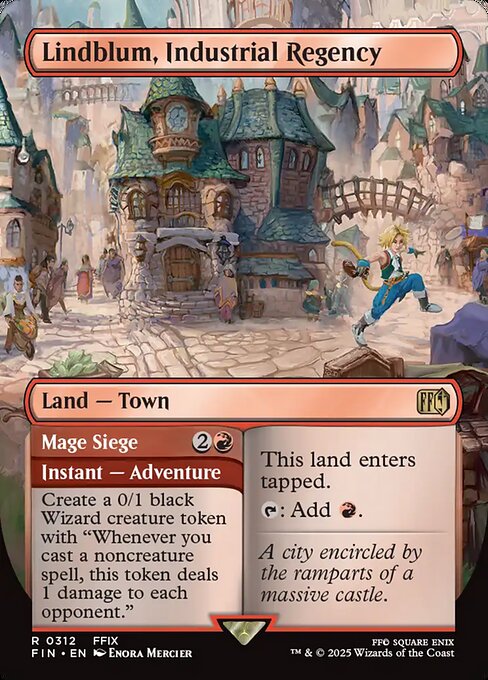 JP Lindblum, Industrial Regency // Mage Siege - 312 (Foil) Near Mint_Foil