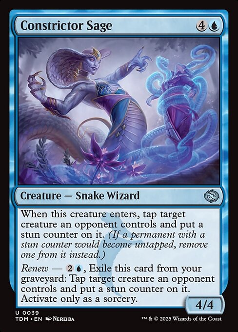 Constrictor Sage - 39 (Normal) Near Mint_Non-Foil