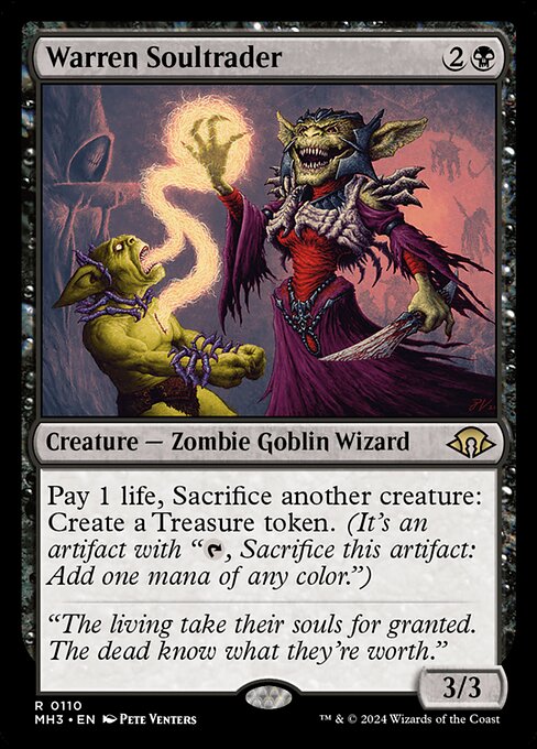 Warren Soultrader - 110 (Normal) Near Mint_Non-Foil
