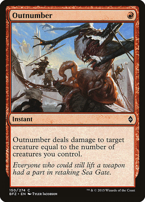 Outnumber - 150 (Normal) Near Mint_Non-Foil