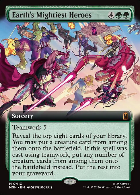 Earth's Mightiest Heroes - 413 (Foil)