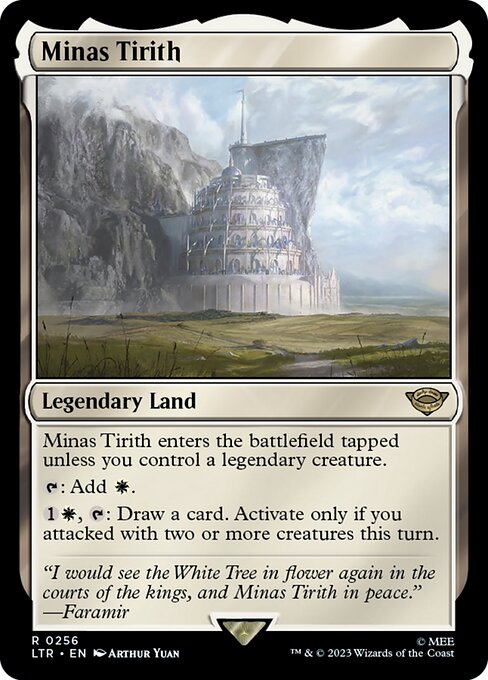 Minas Tirith - 256 (Normal) Near Mint_Non-Foil