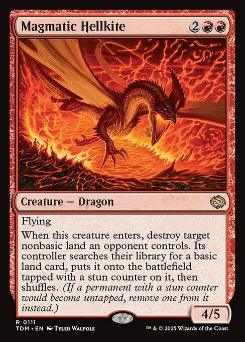 Magmatic Hellkite - 111 (Normal) Near Mint_Non-Foil