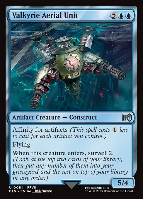 Valkyrie Aerial Unit - 84 (Normal) Near Mint_Non-Foil