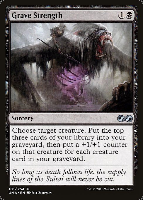 Grave Strength - 101 (Normal) Near Mint_Non-Foil