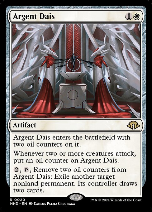 Argent Dais - 20 (Normal) Near Mint_Non-Foil