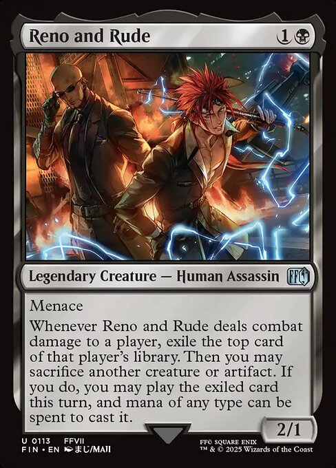 Reno and Rude - 113 (Normal) Near Mint_Non-Foil