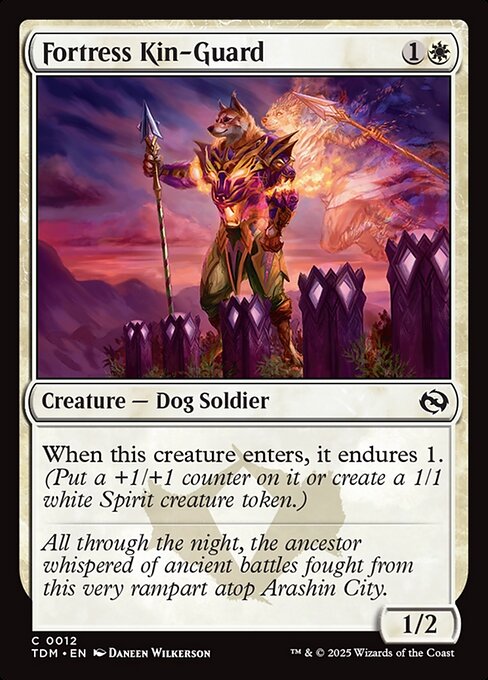 Fortress Kin-Guard - 12 (Normal) Near Mint_Non-Foil