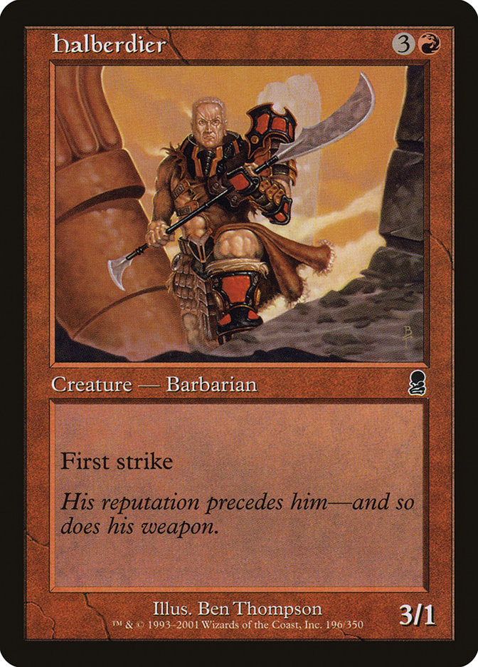 Halberdier - 196