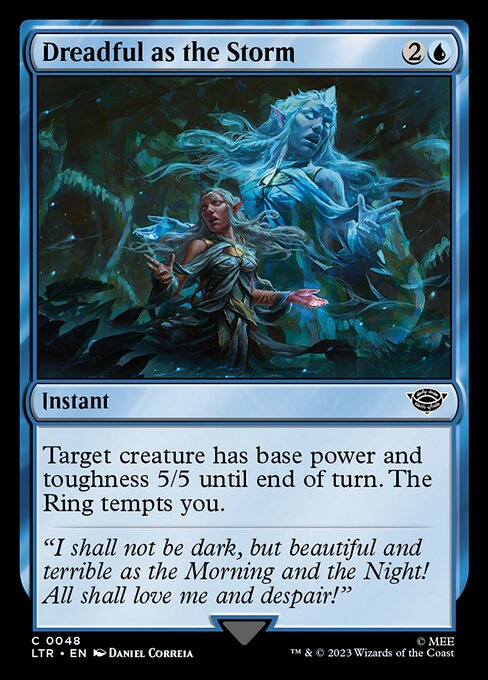 Dreadful as the Storm - 48 (Normal) Near Mint_Non-Foil