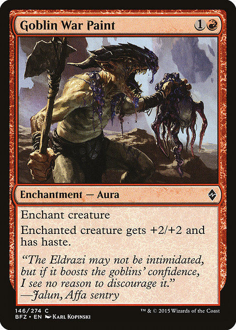 Goblin War Paint - 146 (Normal) Near Mint_Non-Foil