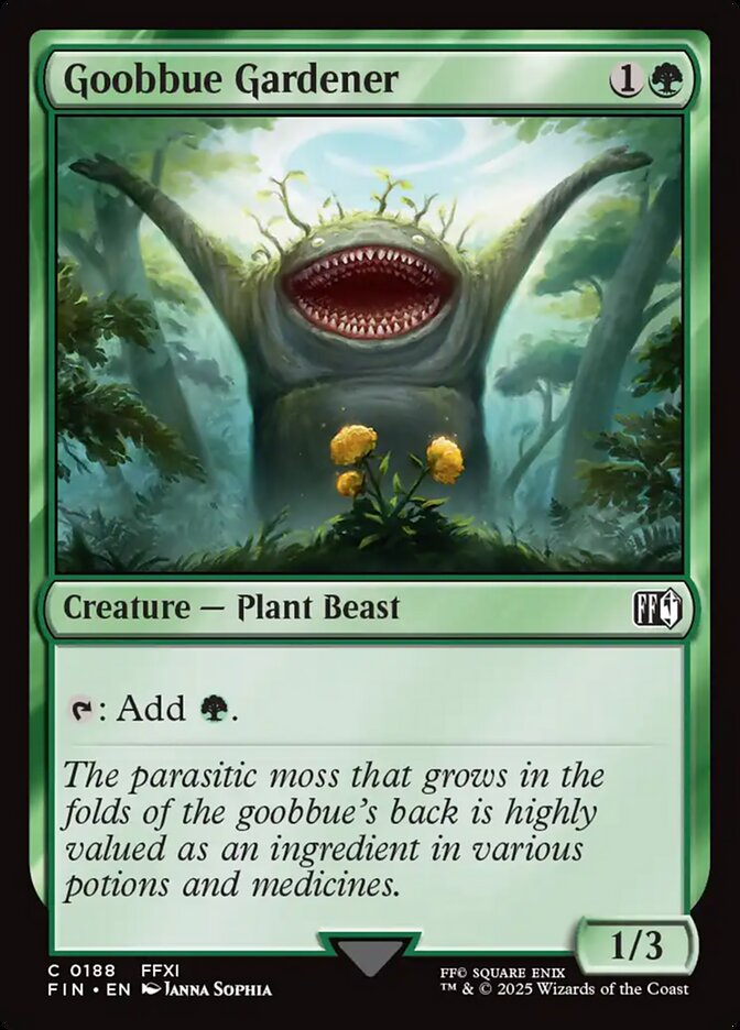 Goobbue Gardener - 188 (Foil) (JP)