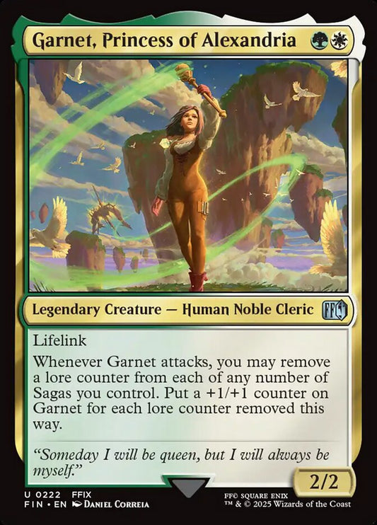 Garnet, Princess of Alexandria - 222 (Foil) (JP)