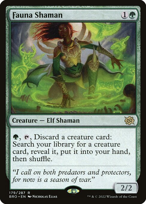 Fauna Shaman BRO #179 Foil