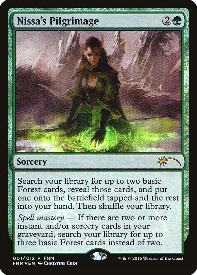 Nissa's Pilgrimage - 1 (Foil)