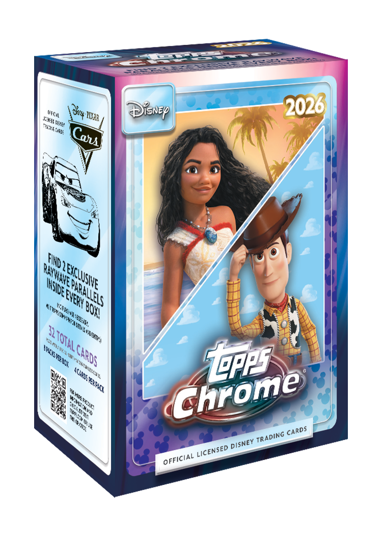 2026 Topps Chrome Disney Value Box sealed box