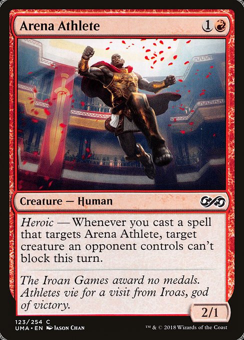 Arena Athlete - 123 (Normal) Near Mint_Non-Foil