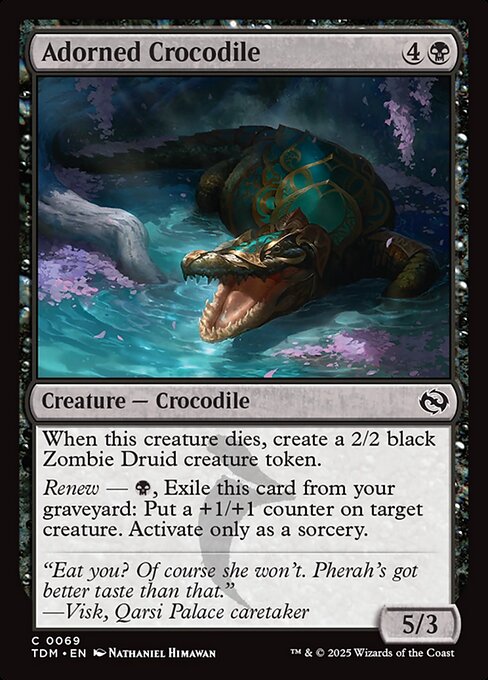 Adorned Crocodile - 69 (Normal) Near Mint_Non-Foil