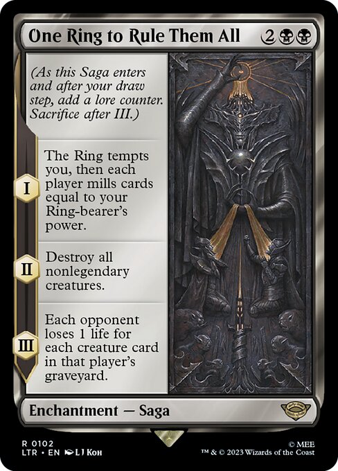One Ring to Rule Them All - 102 (Normal) Near Mint_Non-Foil