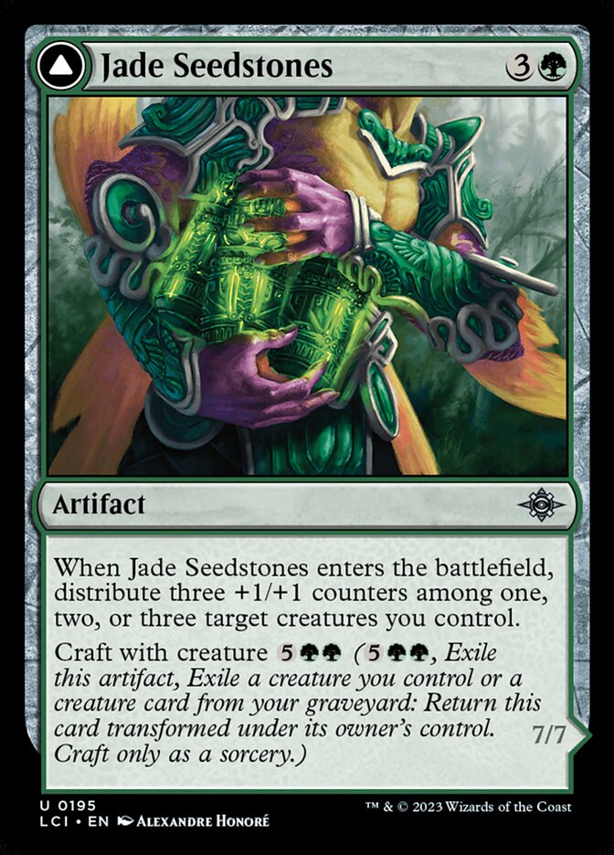 Jade Seedstones // Jadeheart Attendant - 195