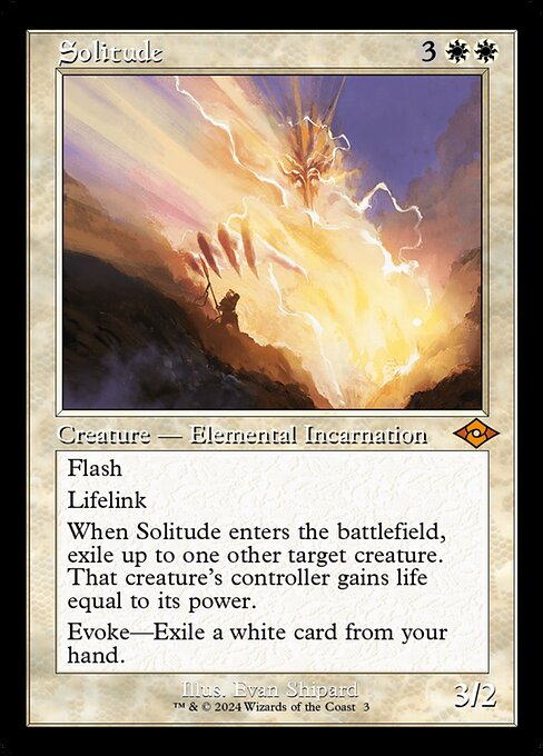 Solitude Retro - 3 (Normal) Near Mint_Non-Foil