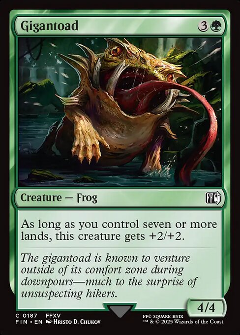 Gigantoad - 187 (Normal) Near Mint_Non-Foil