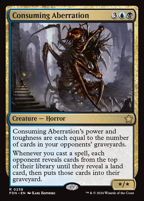 Consuming Aberration FDN #238 Non-Foil