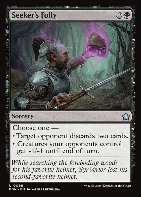 Seeker's Folly (Non Foil) near_mint