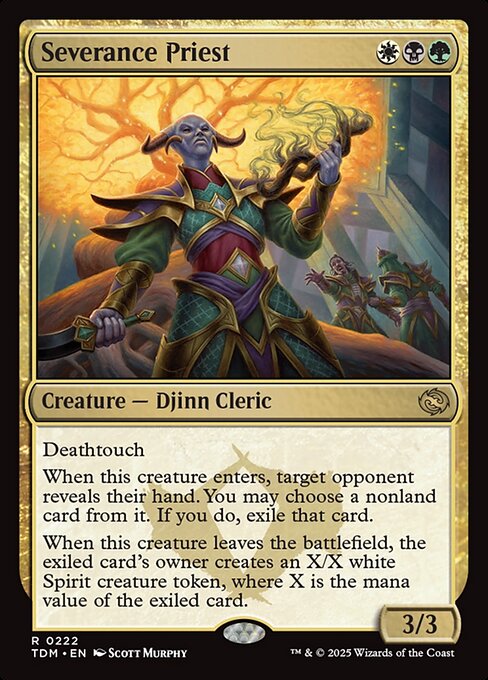 Severance Priest - 222 (Normal) Near Mint_Non-Foil