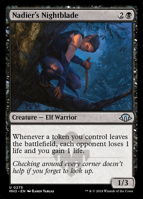 Nadier's Nightblade - 275 (Normal) Near Mint_Non-Foil