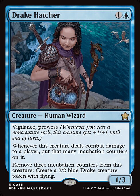 Drake Hatcher FDN #35 Non-Foil