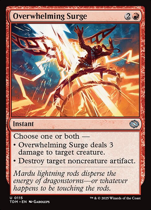 Overwhelming Surge - 115 (Normal) Near Mint_Non-Foil