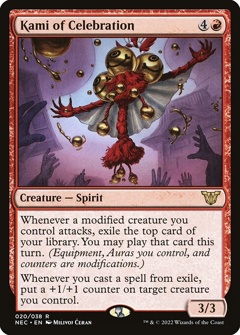 Kami of Celebration NEC #20 Non-Foil