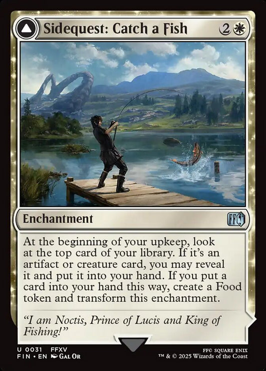 Sidequest: Catch a Fish // Cooking Campsite - 31 (Foil) (JP)