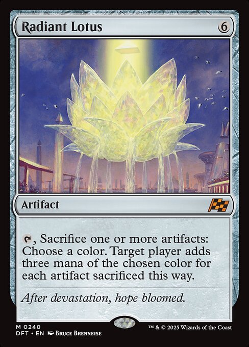 Radiant Lotus DFT #240 Non-Foil