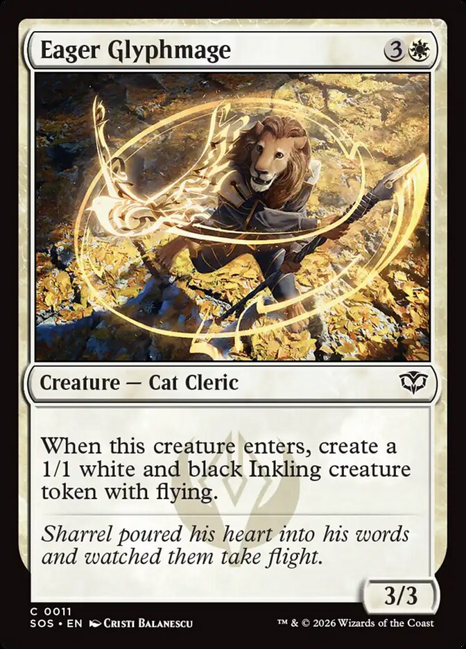 Eager Glyphmage - 11 (Foil)