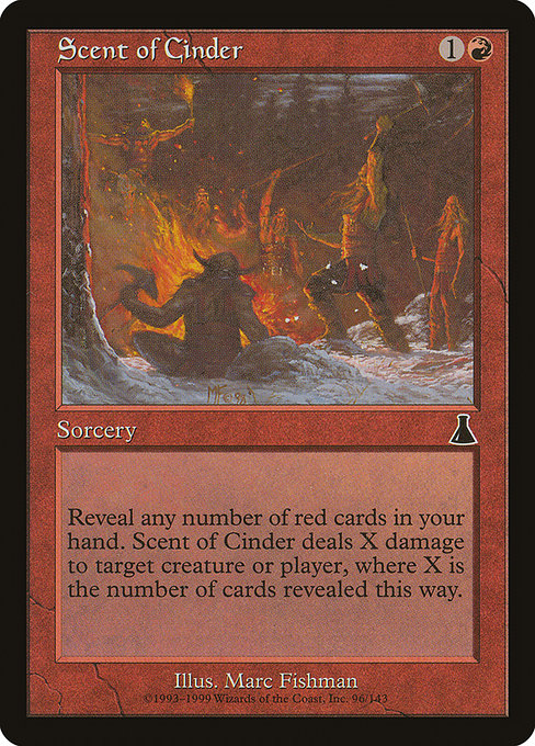 Scent of Cinder UDS #96 Non-Foil